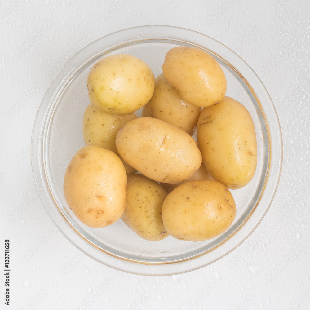 Baby Potatoes into a bowl