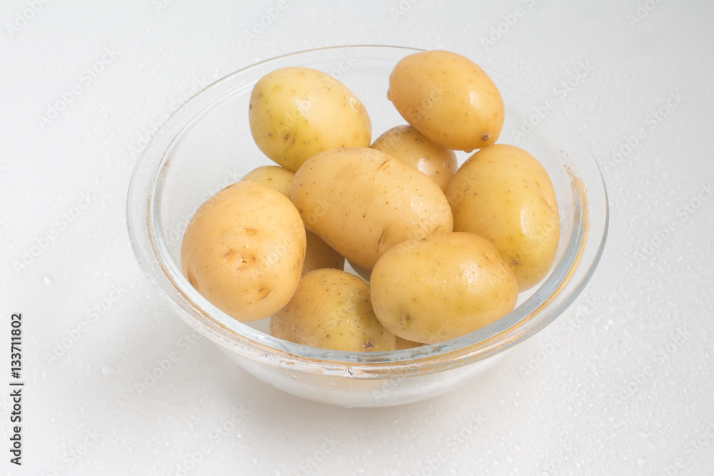 Baby Potatoes into a bowl