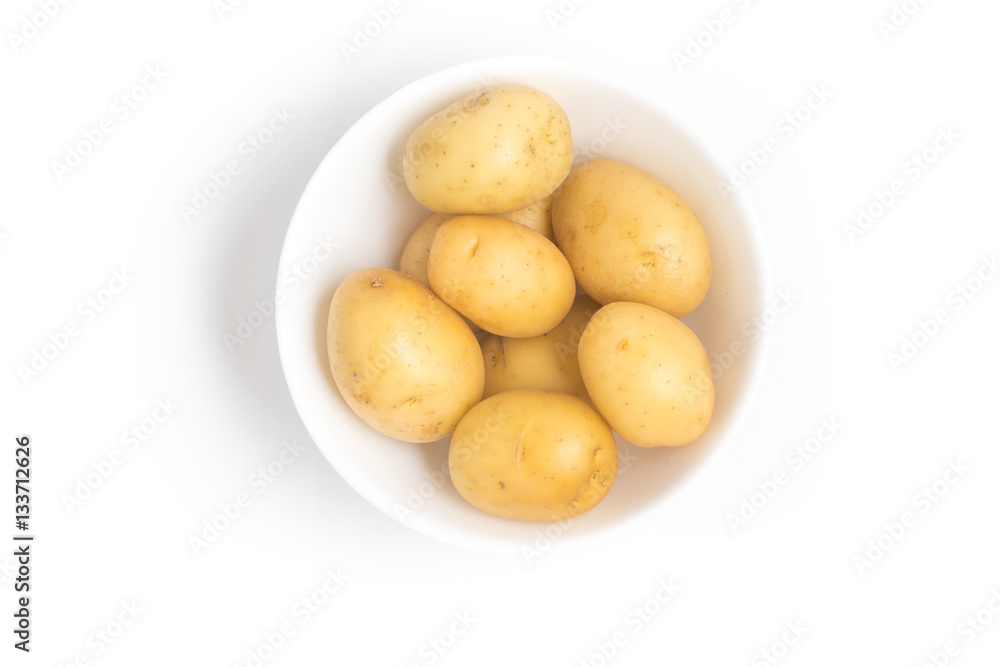 Baby Potatoes into a bowl