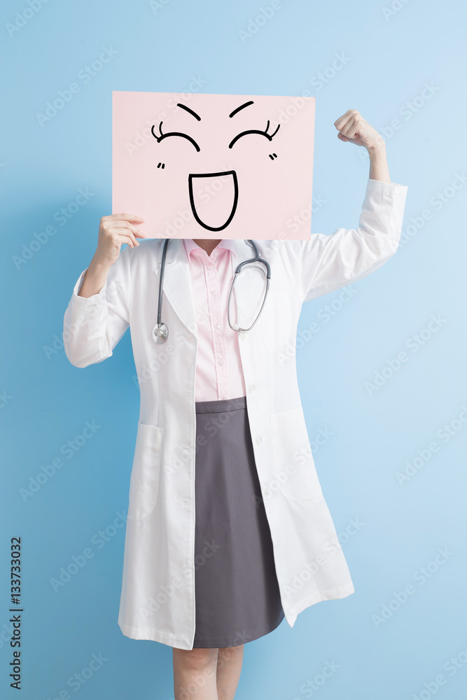 woamn doctor take billboard