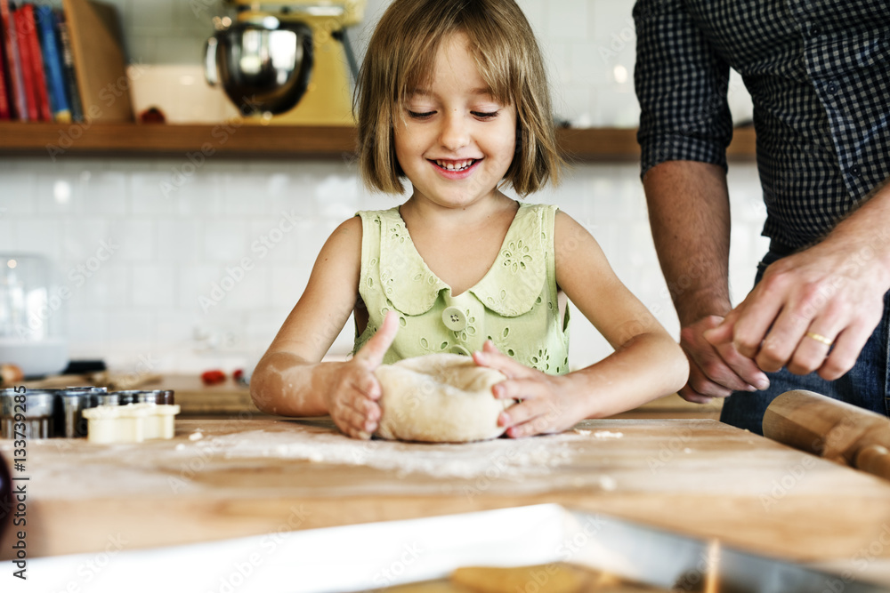 Flour Dessert Cookie Dough Cake Bakery Girl Concept