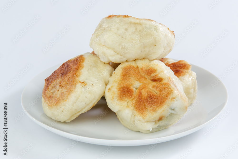 pan-fried bun