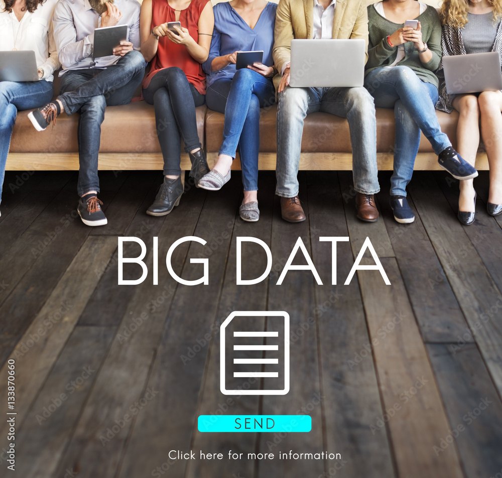 Big Data Information Technology Networking Concept