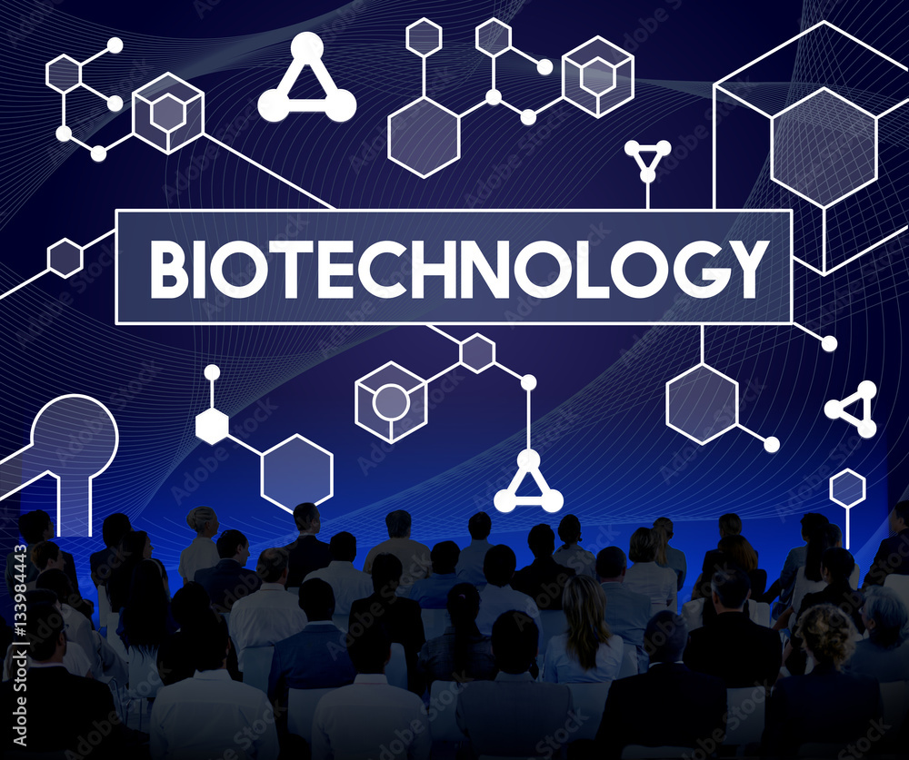 Biotechnology DNA Cell Molecule Experiment Research Concept