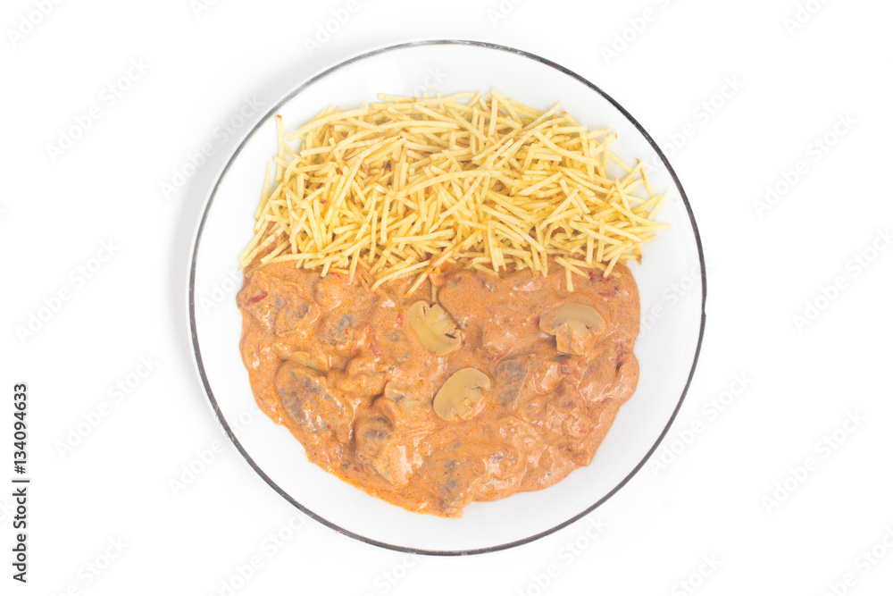 Traditional Stroganoff Beef