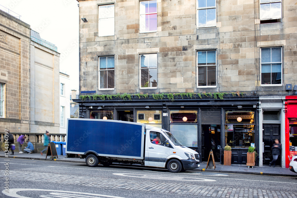 A street in Old Town Edinburgh