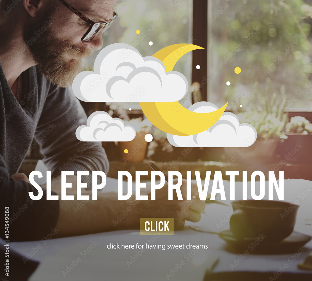 Sleep Deprivation Insomnia Problem Narcolepsy Concept