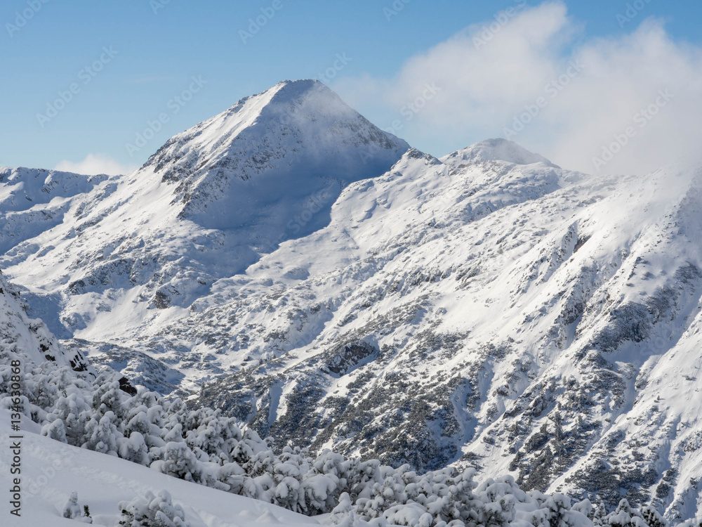 BANSKO, Bulgaria. January, 2017. Its winter resort in Bulgaria with long ski runs and the rich cult