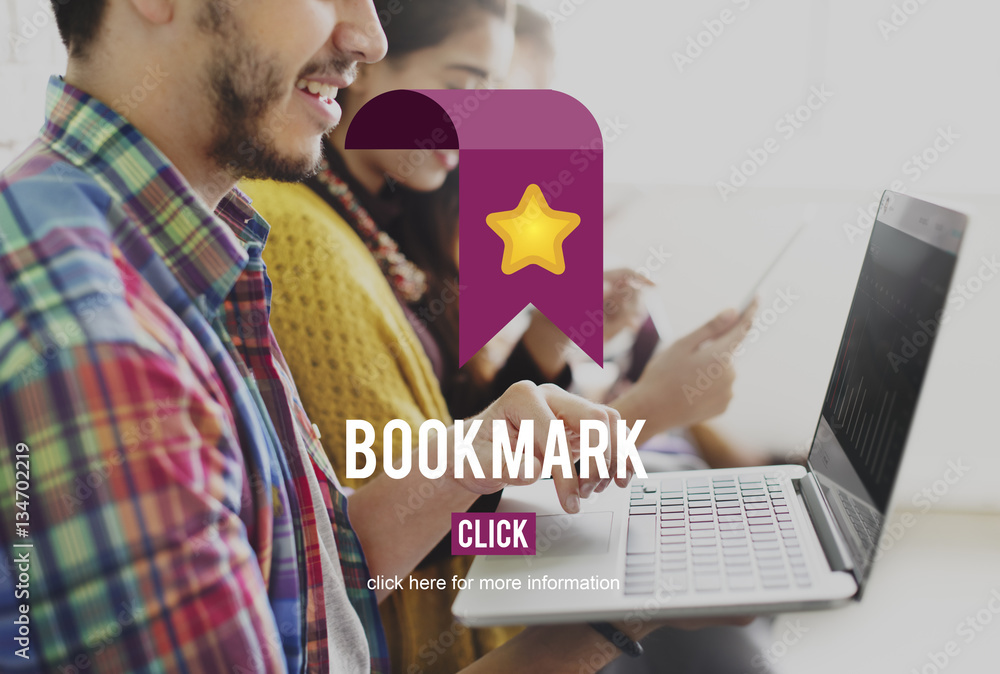 Bookmark Data Favorite Homepage Web Social Concept