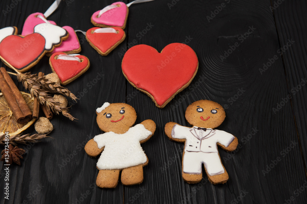 Gingerbreads for Valentines Day