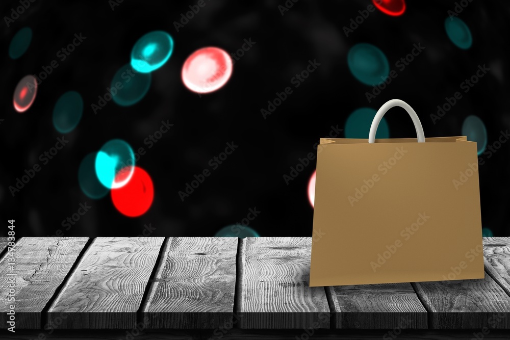 Composite image of handbag against white background 3d