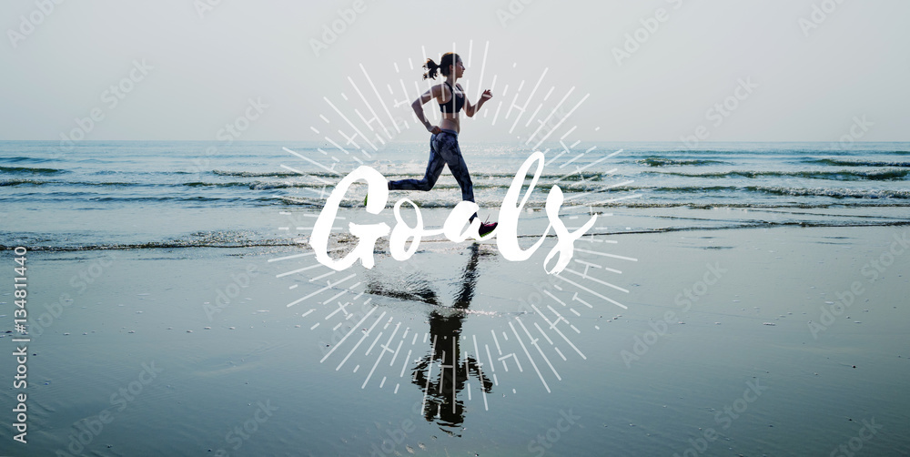 Goals Inspiration Success Target Concept