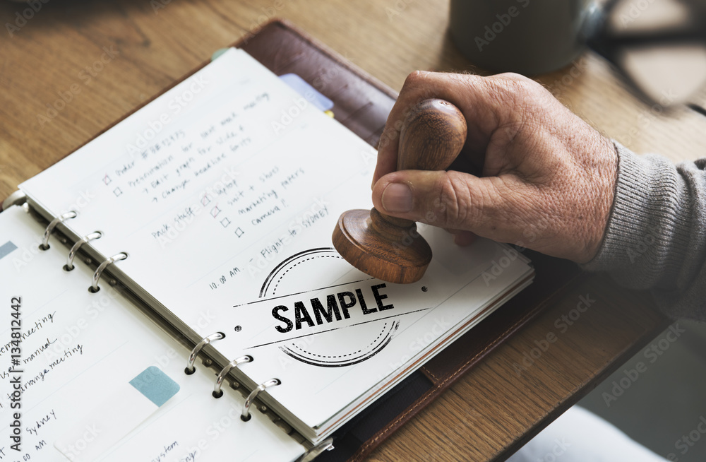 Sample Option Test Choosing Data Meterial Concept