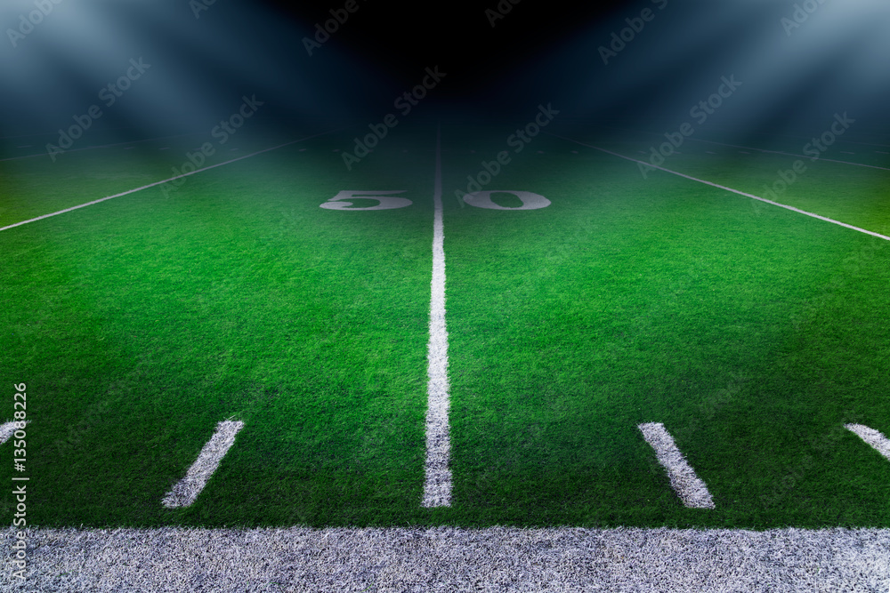 American football stadium background