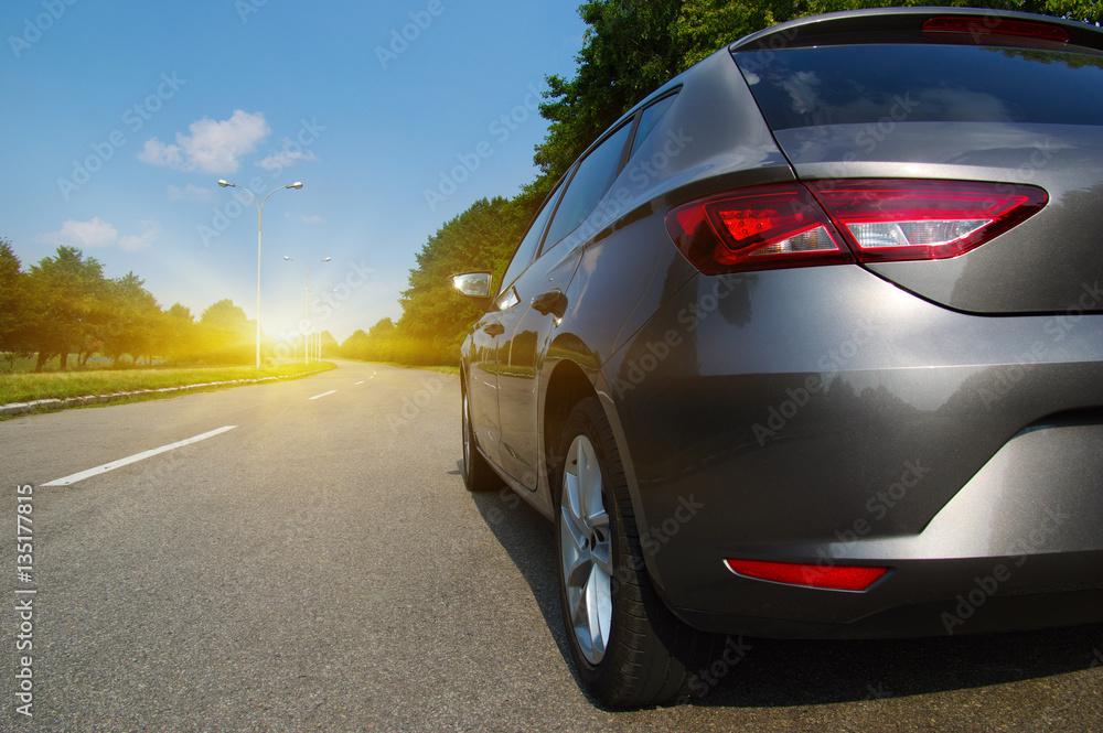  Car and light