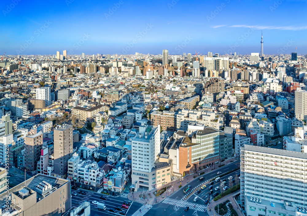 東京のビル群