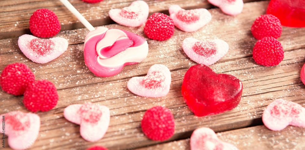 pink candies