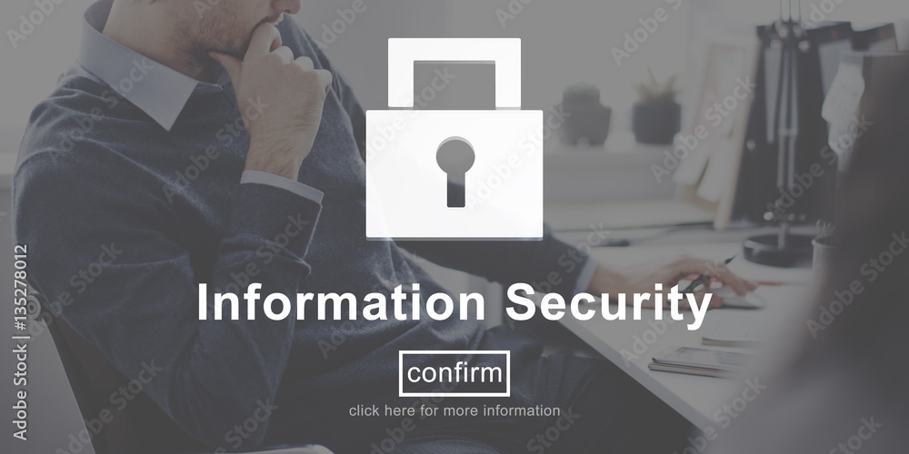 Information Security Protection Privacy Interface Concept