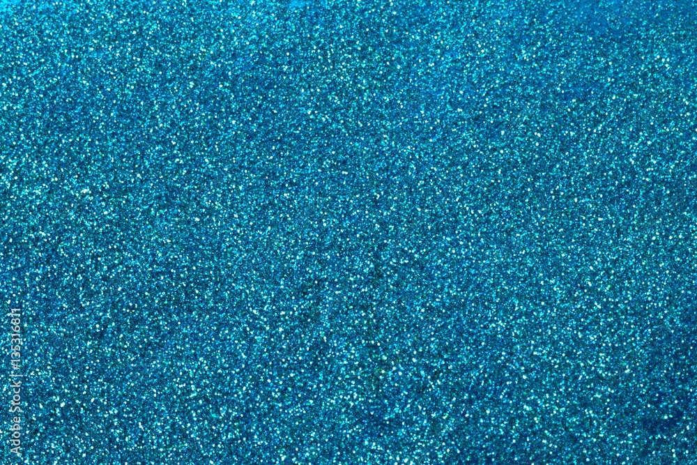 Blue glitter texture.