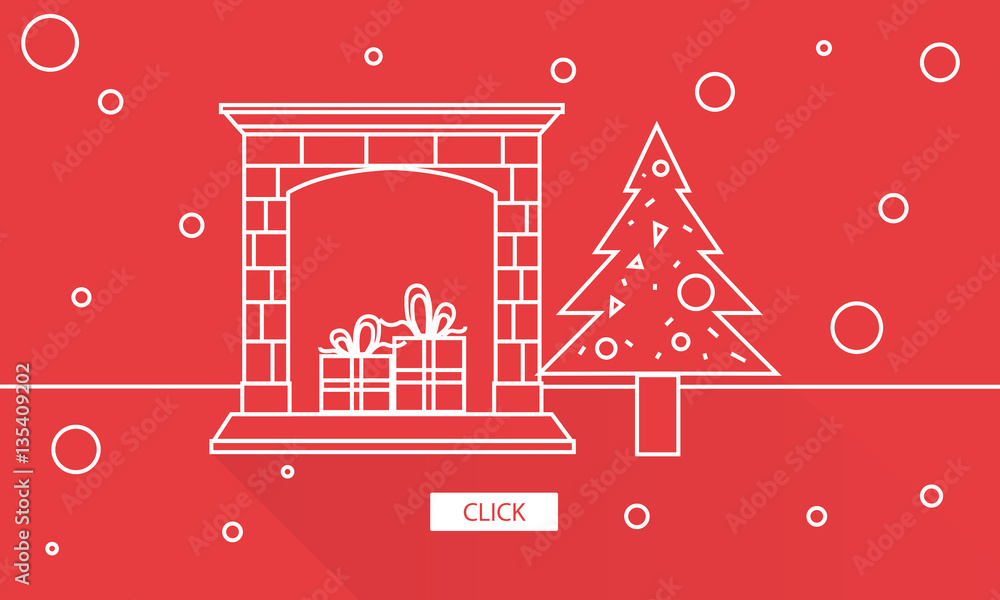 Christmas Celebration Enjoyment Graphic Concept