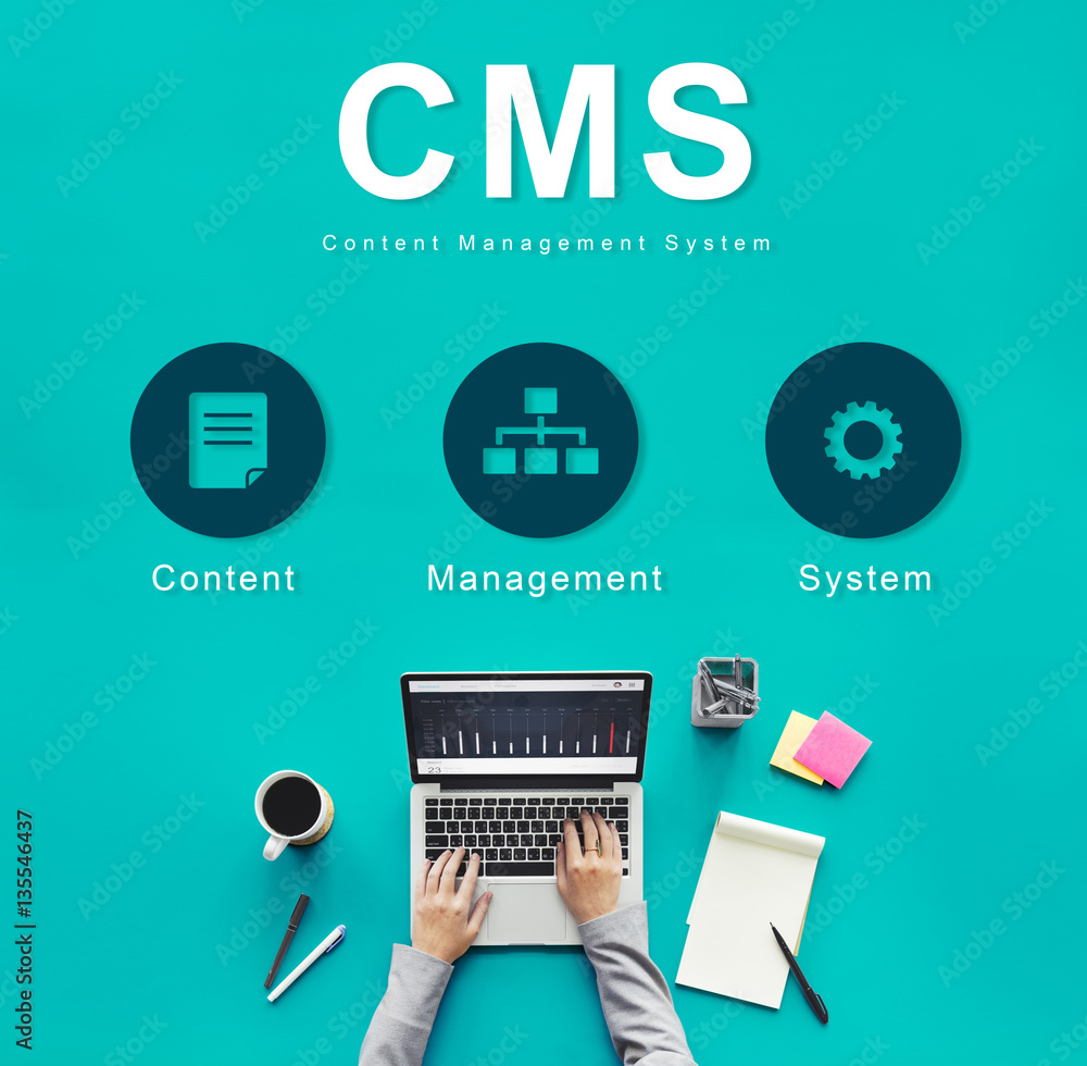 Content Management System Strategy CMS Concept