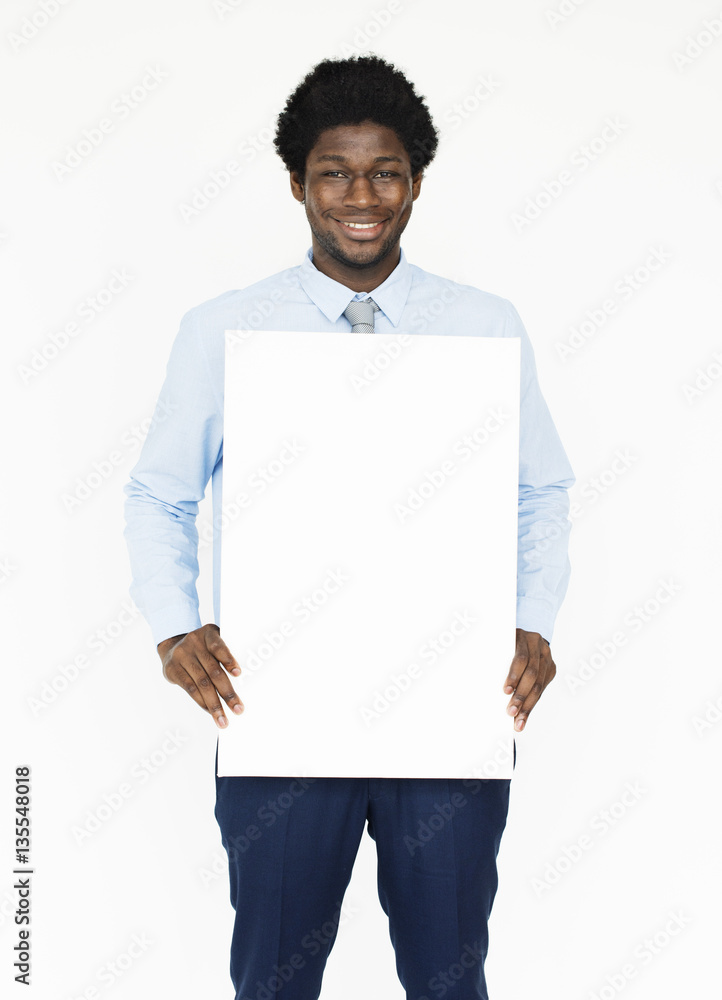 African Male Smiling Portrait Concept