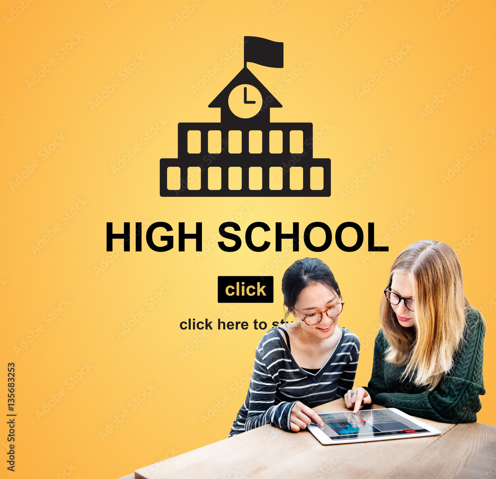 High School Academic Knowledge Student Concept