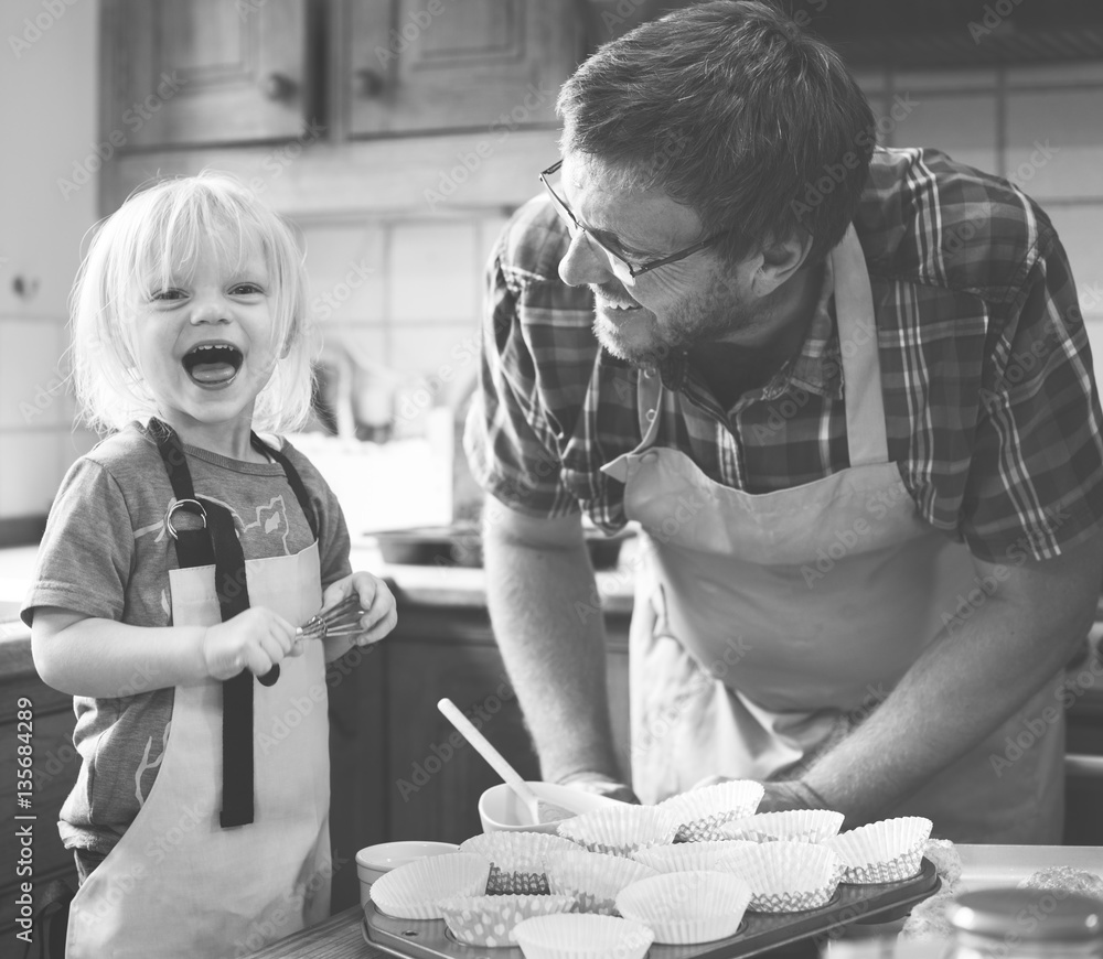 Homemade Baking Holiday Kid Son Concept