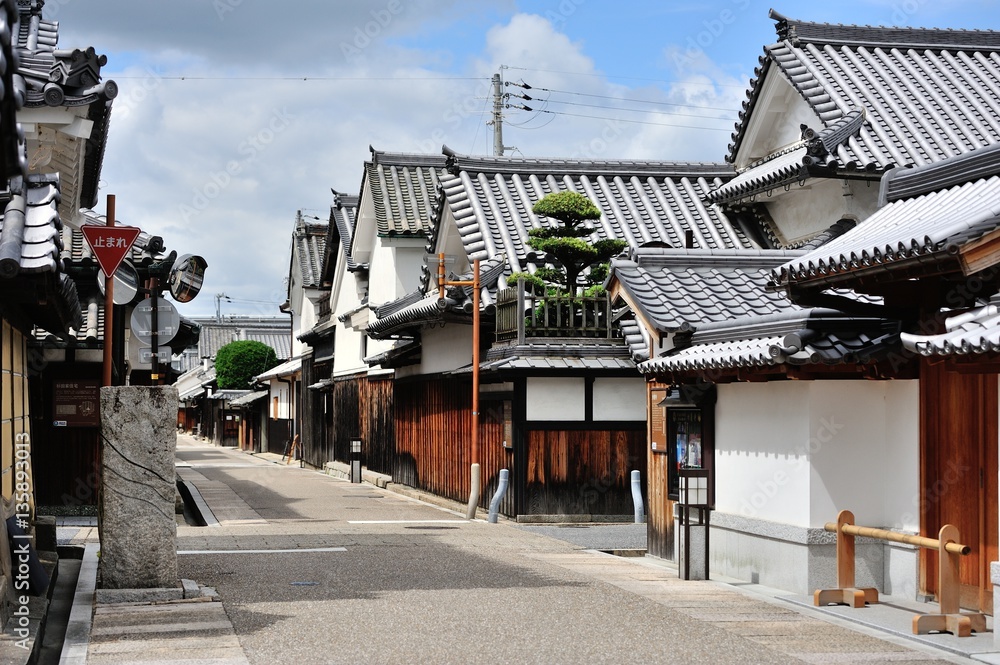 富田林寺内町の町並み