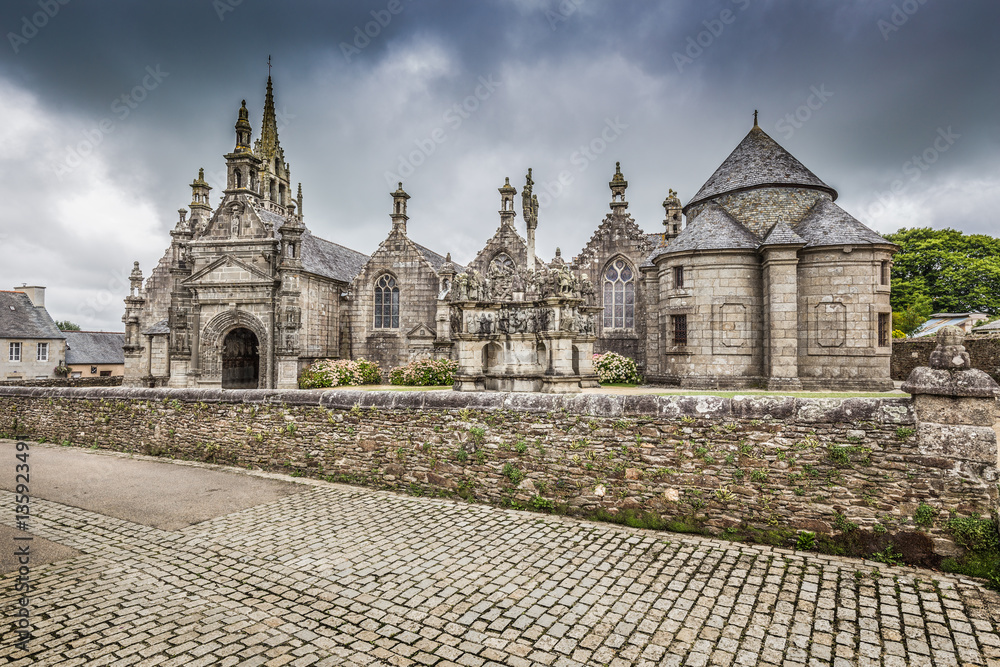 Parish Church of Saint Miliau, Guimiliau, Bretagne, France