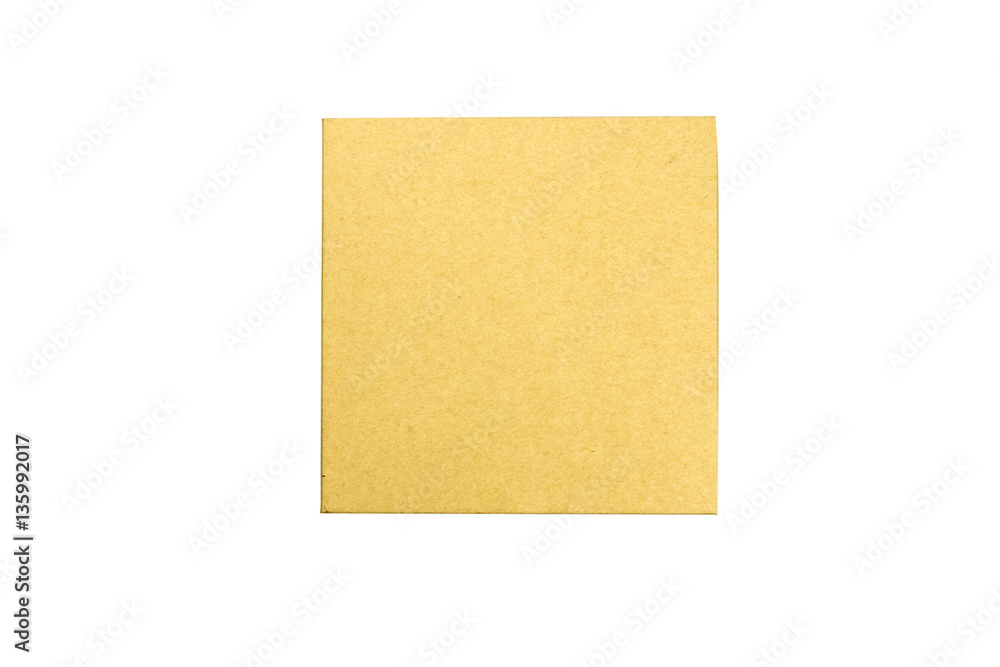 isolated cardboard box on white background