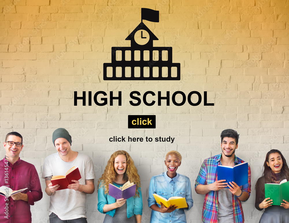 High School Academic Knowledge Student Concept