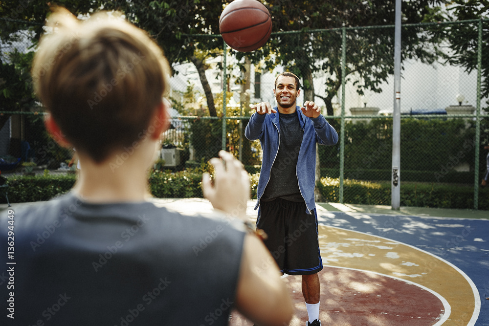 Basketball Athlete Sport Exercise Skill Practice Concept