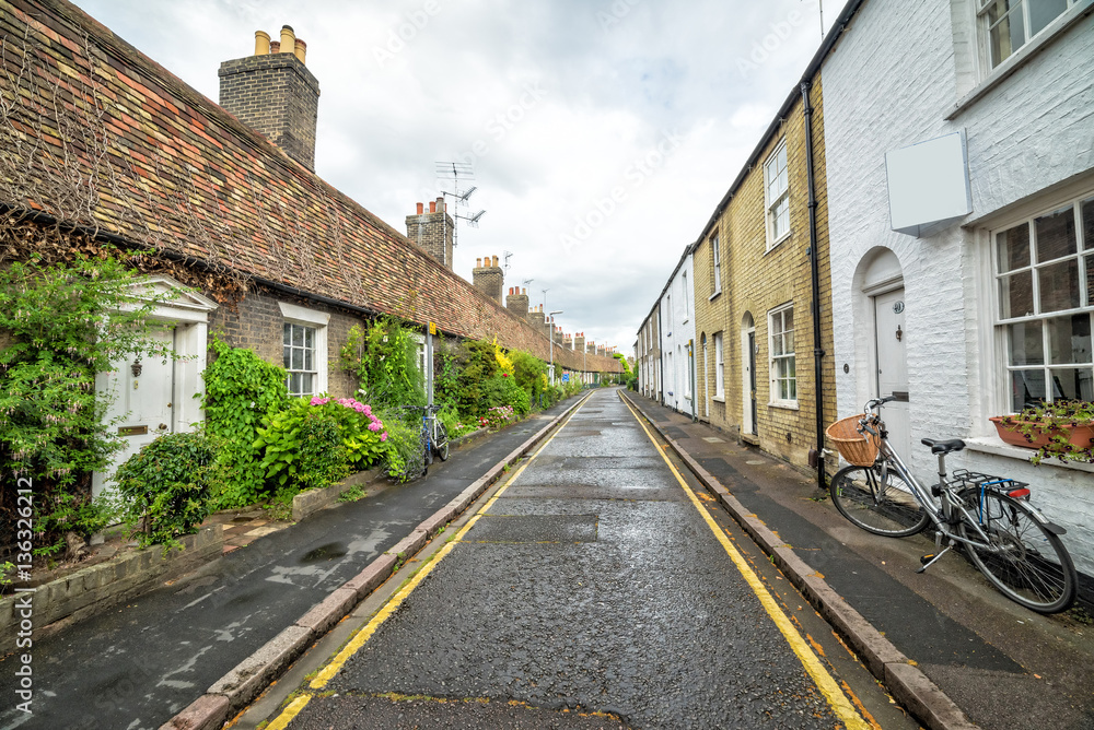 Orchard street buildings in Cambridge