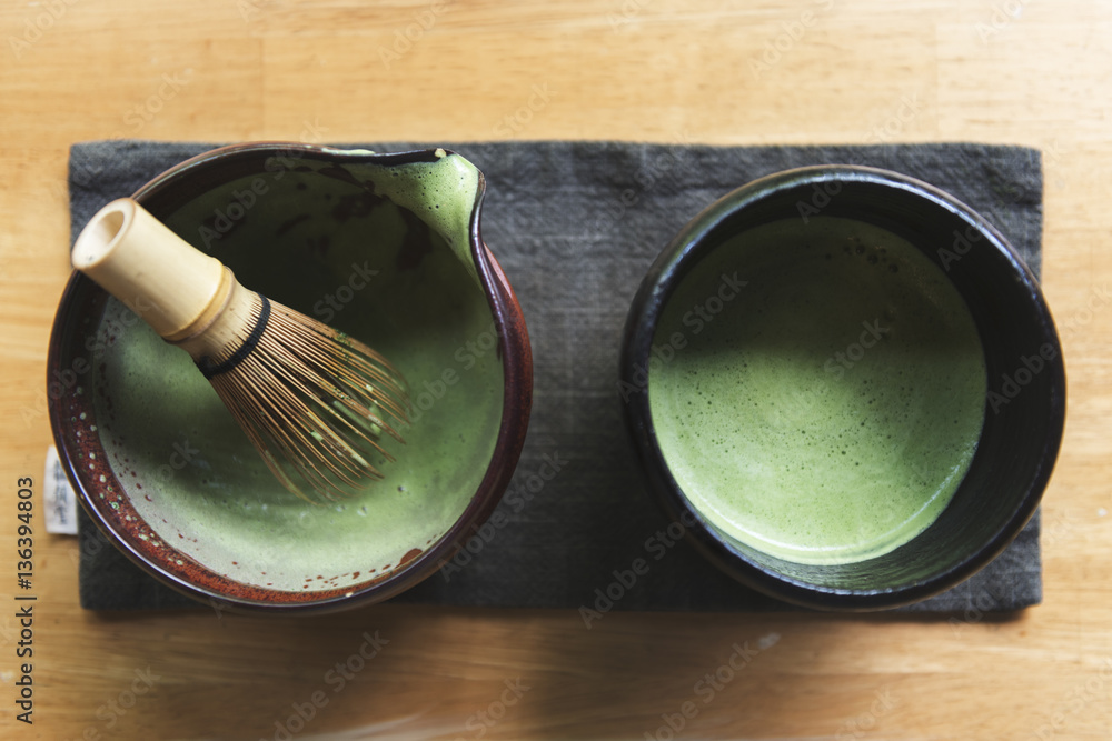 Japanese Matcha Tranditional Culture Concept