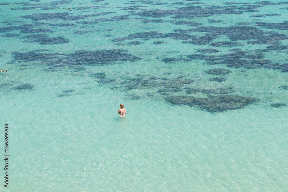 snorkeling Girl