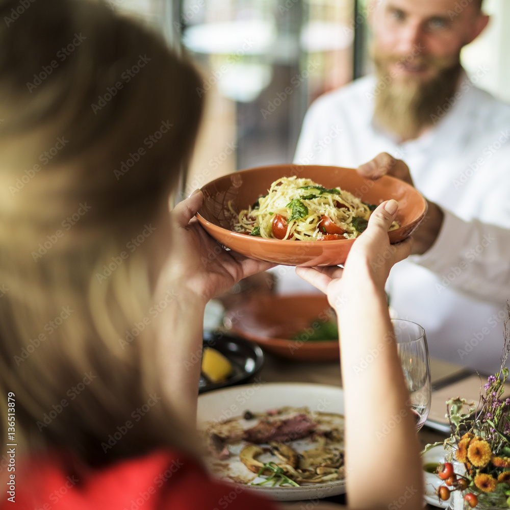 Restaurant Chilling Out Classy Lifestyle Reserved Concept