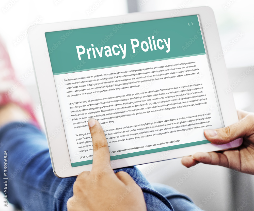 Privacy Policy Service Documents Terms of Use Concept