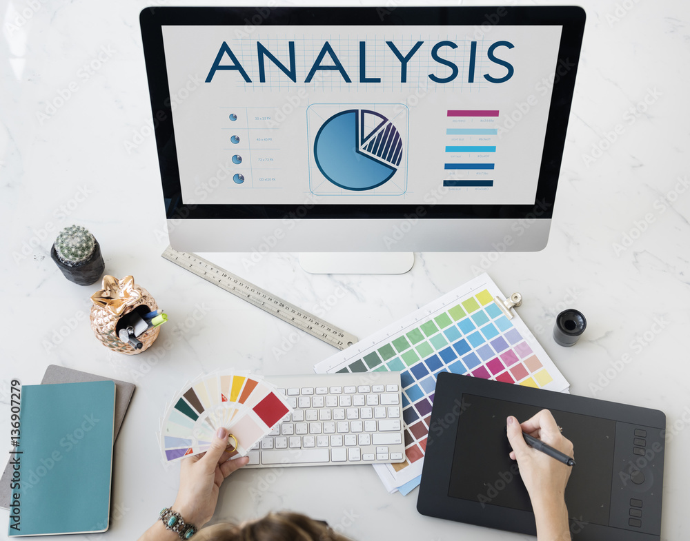 Analysis Business Chart Computer COncept