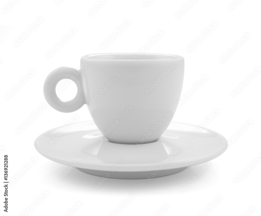 Coffee,tea cup isolated on white background