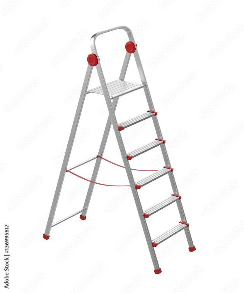 Aluminum step ladder