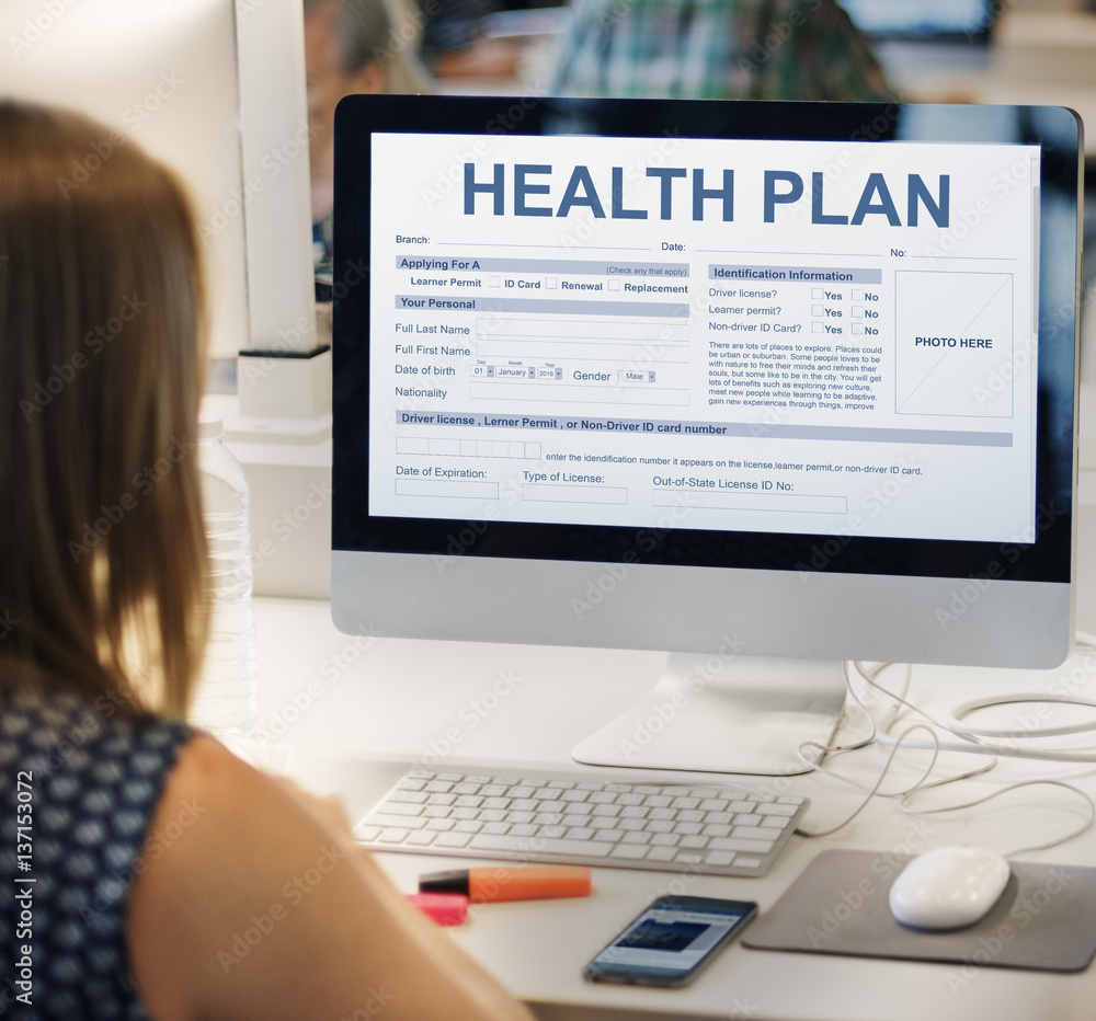 Health Plan Information Examination Concept