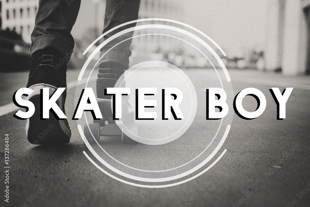 Skater Life Change Active Leisure Concept