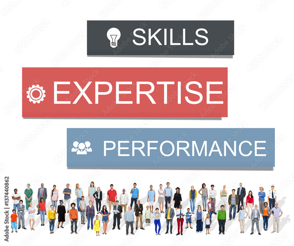 Expersite Skills Performance Business Abilities Concept