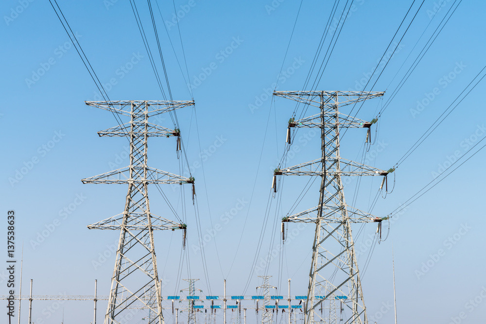 electricity transmission pylon