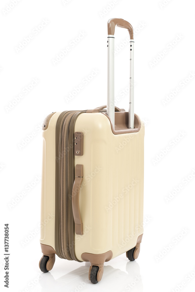 travel bag on white background isolated