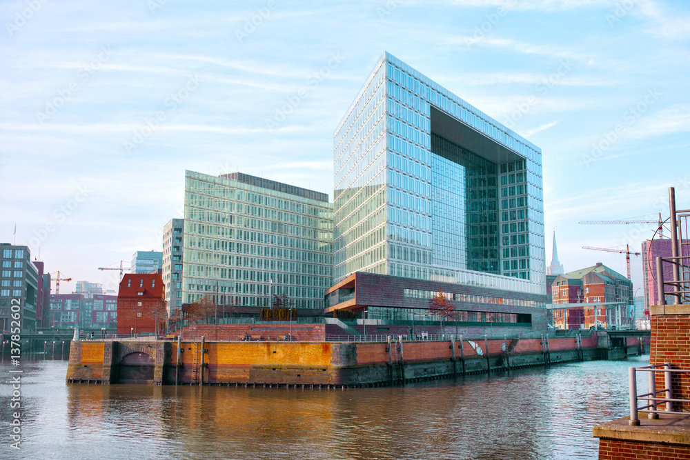 City view of Hamburg, Germany