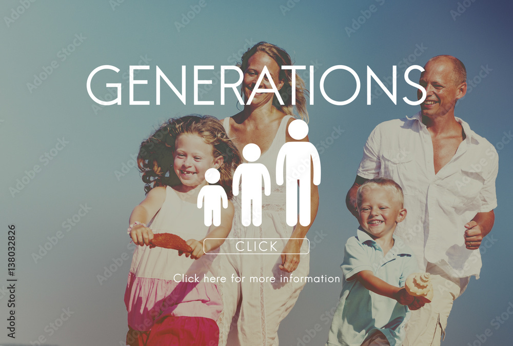 Generations Family Togetherness Relationship Concept