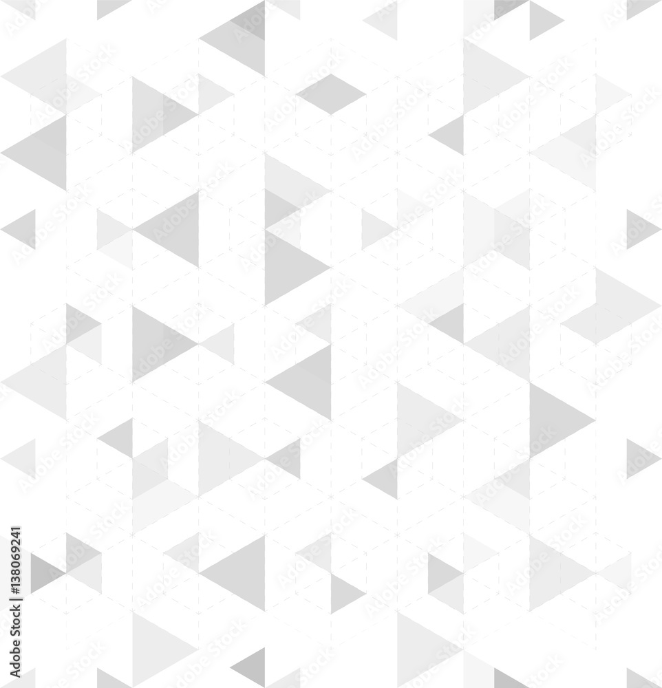 Seamless Geometric white texture Pattern. Vector illustration.