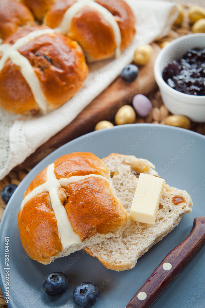 Easter sweet Hot Cross Buns